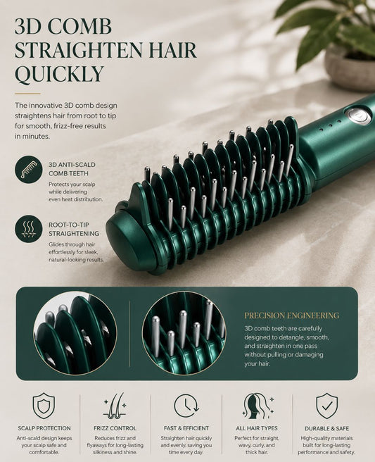 2-in-1 Styling Comb