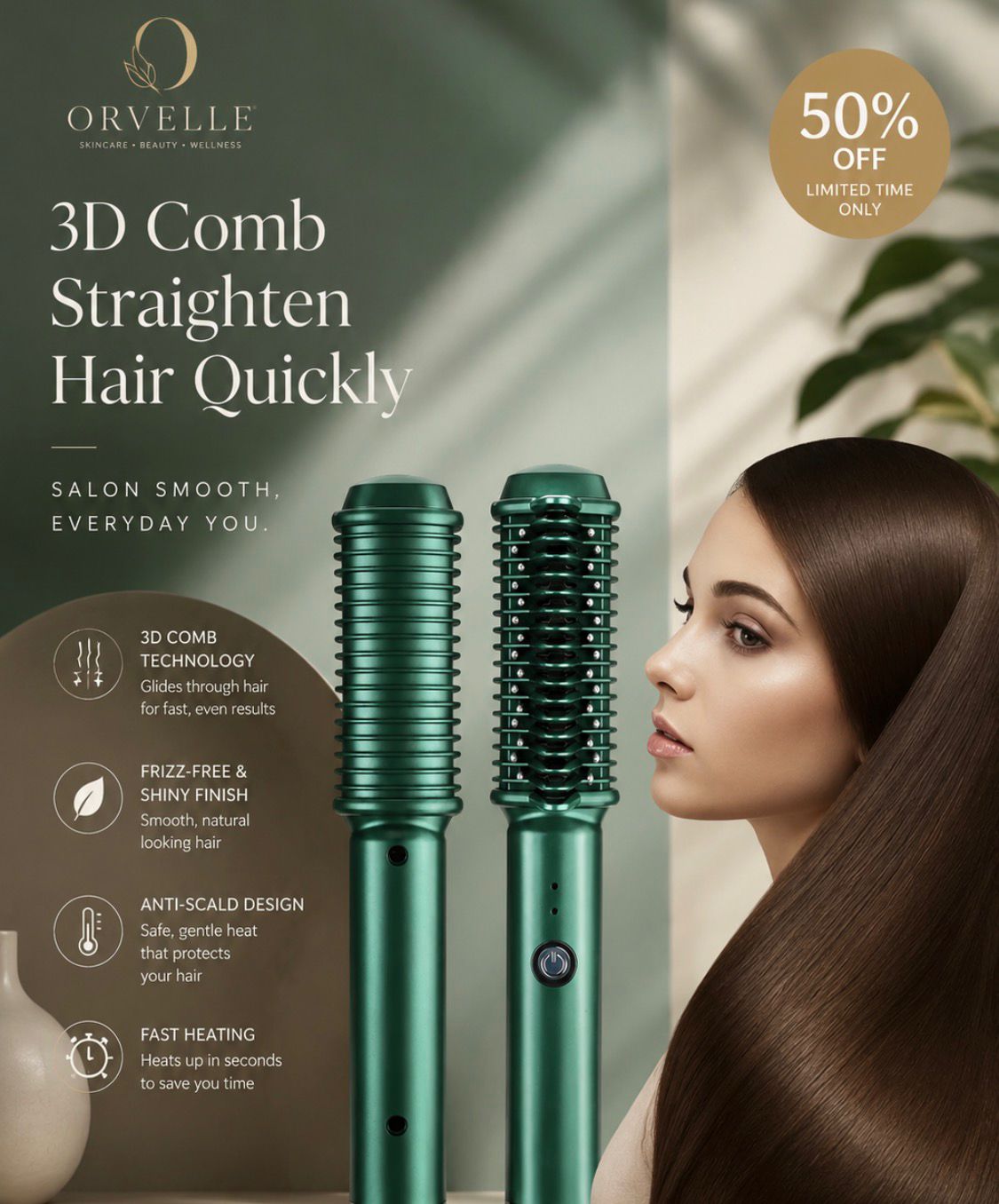 2-in-1 Styling Comb