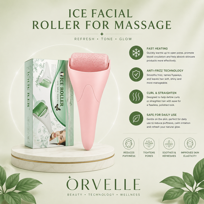 Plastic Facial Ice Roller for Massage