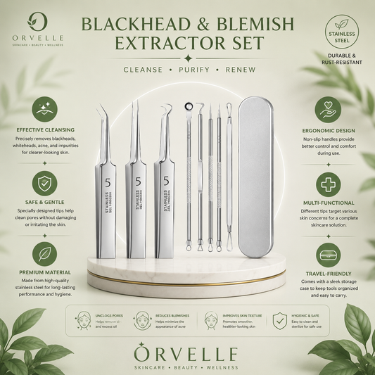 Precision Pimple Extraction Tool Set for Skincare